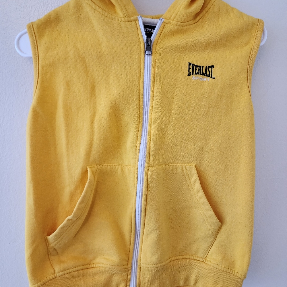 Boys Everlast sleeveless hoodie